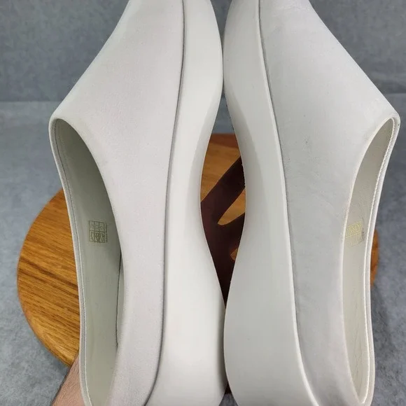 Wolf & Shepherd Cruise Mule Slip On Shoes Unisex 7.5 Men Women 9 White Flats‎ Loafers & Slip-Ons